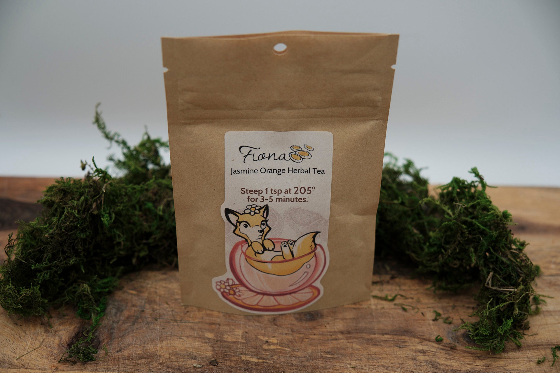 Fiona's Jasmine Orange Herbal Loose Leaf Tea sample size